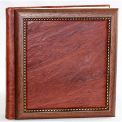 Lux кожаный альбом в кейсе