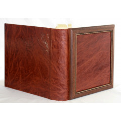 Lux кожаный альбом в кейсе