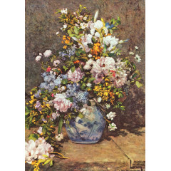 Vaso con fiori альбом под наклейку