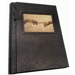 Сотворение кожаный фотоальбом