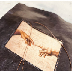 Сотворение кожаный фотоальбом