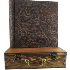 Sollievo большой кожаный альбом в кейсе