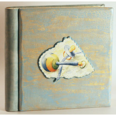 Sonaglio детский кожаный альбом под наклейку