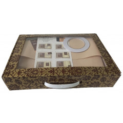 Torronto - с гербом РФ кожаный альбом под наклейку