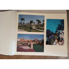 Vintage кожаный альбом под наклейку