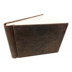 Vintage кожаный альбом под наклейку