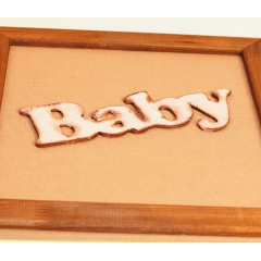 Baby детский альбом розовый под наклейку