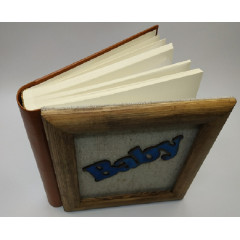 Baby детский альбом голубой под наклейку