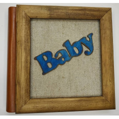 Baby детский альбом голубой под наклейку