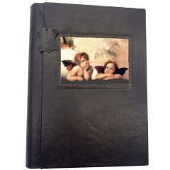 Ангелы кожаный фотоальбом 