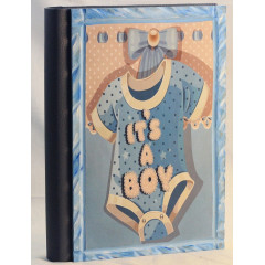 It is a boy детский альбом голубой под наклейку