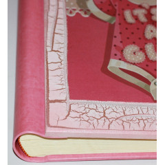 It is a girl детский альбом розовый под наклейку