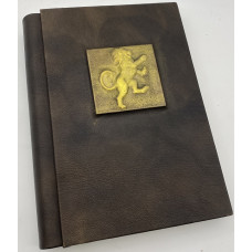 Лев Марон кожаный фотоальбом 