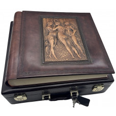 Три Грации кожаный альбом в кейсе
