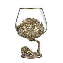 Бокал для коньяка Дикий Кабан 420 мл в подарочной коробке 10059164