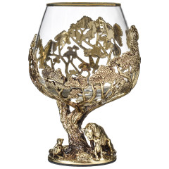 Набор из 2 бокалов для коньяка 420 мл "Львица" royal в подарочной коробке 10059231