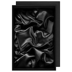 Чайная пара Магнолия нейзильбер в черной подарочной коробке