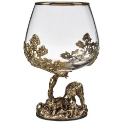 Бокал для коньяка Тигр в подарочной коробке 130001175