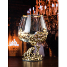 Бокал для коньяка Тигр в подарочной коробке 130001175