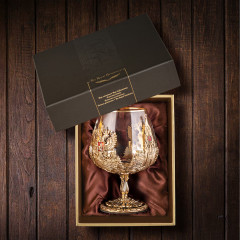 Бокал для коньяка 420 мл Россия в подарочной коробке 130001427