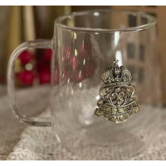 Стеклянная кружка Нордик с накладкой Глава семьи в упаковке Домик