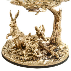 Бокал для коньяка "Заяц" 420 мл в подарочной коробке 13000304