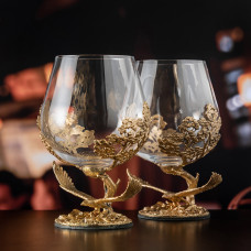 Набор 2 бокала для коньяка "Парящий Орел", в коробке из дизайнерского картона 13000353