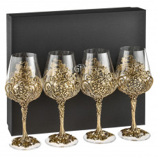 Набор 4 бокала для вина "Лоза Роял"