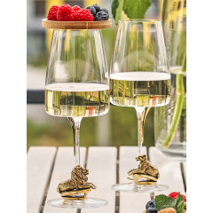 Набор 2 бокала для вина "Лев ЛОРД/Львица ЛОРД"