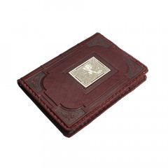 Ежедневник А5 «Время-деньги-1» с накладкой покрытой никелем