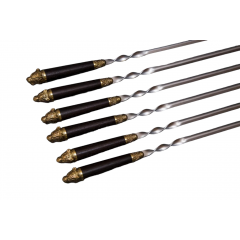 Подарочный набор шампуров в чехле «Тигр»