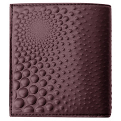 Кошелек мини «Bubbles». Цвет баклажан 142-08-50/2