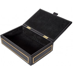 053-07-25-1 Шкатулка кожаная DECO