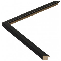 12-33 багет дерево чёрный