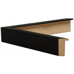 14-00 багет дерево чёрный