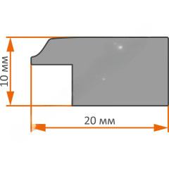 AR-96 пластиковая рамка 60-80