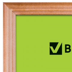 Sam-4 Деревянная рамка 21х30 см, багет 18 мм, светлое дерево, стекло