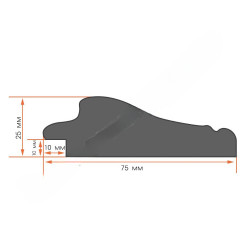 AR-88 пластиковая рамка 60-80