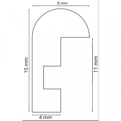 45-BL пластиковая рамка 10-15 Hofmann