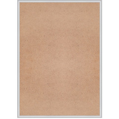 Рамка серебро 9 мм 50-70 Nielsen (Нельсон) алюминиевая