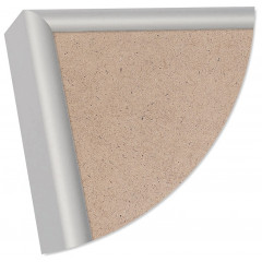 Рамка серебро 9 мм А1 (59-84) Nielsen (Нельсон) алюминиевая