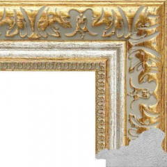 53-G6 багет из пластика золото