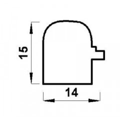 MR-335 пластиковая рамка 15-21