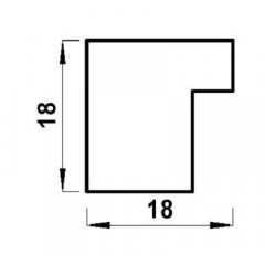 641807-4 пластиковая рамка 10-15