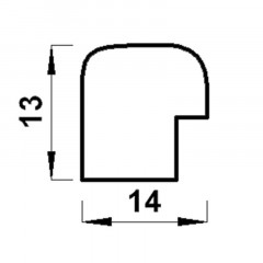MR-172 пластиковая рамка А3