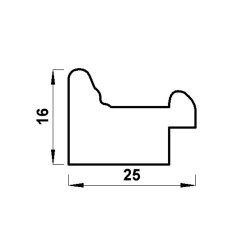 MR-147 пластиковая рамка 30-40