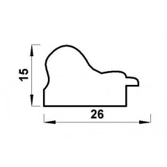 MR-341 пластиковая рамка 10-15