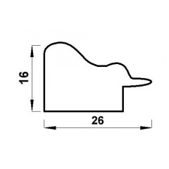 MR-415 пластиковая рамка 10-15