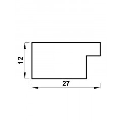 65164-6 пластиковая рамка 15-21