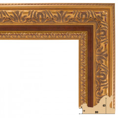 F-62 пластиковая рамка 60-80